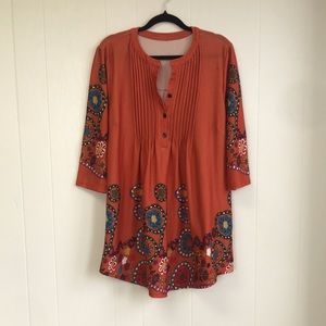 Vintage Bohemian Tunic